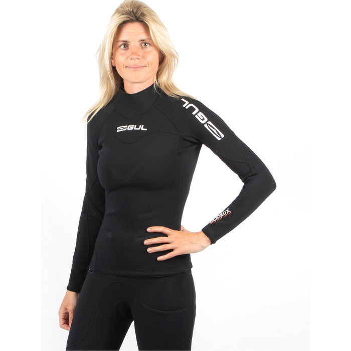 2024 Gul Mujeres Code Zero 1mm Top Trmico Ac0112/c2 - Negro